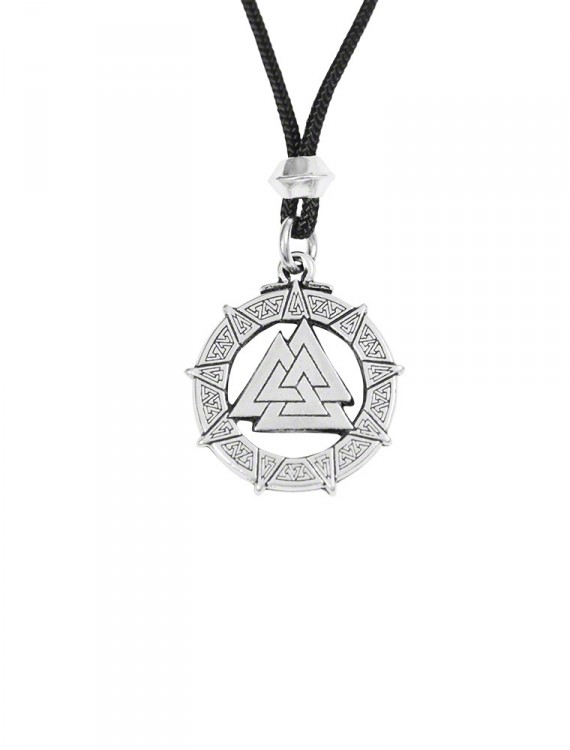 This pendant leads the wearer's Higher Self to Victory over Darkness, and to balance the triple triangles of Mind, Body, and Spirit bringing Resurrection and Rebirth.